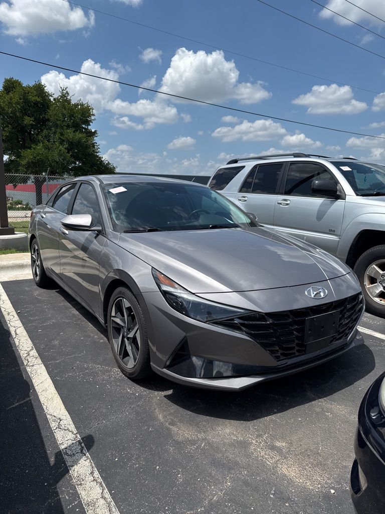 Certified 2023 Hyundai Elantra Limited with VIN KMHLP4AG6PU508533 for sale in Round Rock, TX