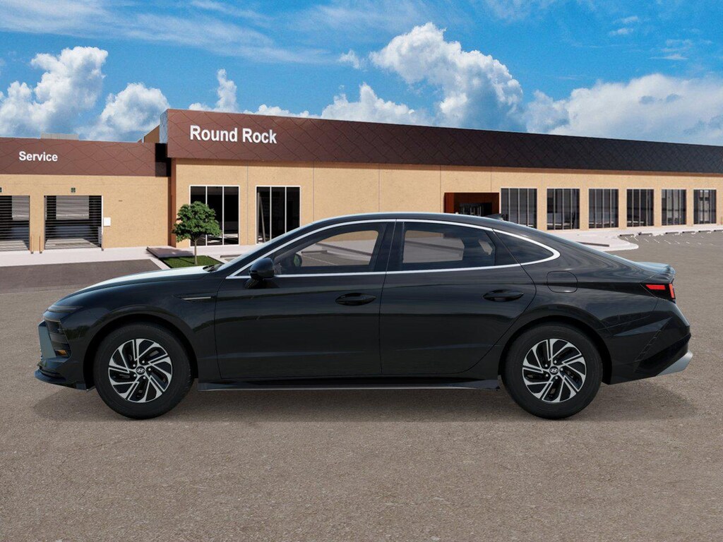 New 2026 Hyundai Sonata Hybrid Blue Sedan
