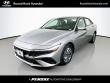 New 2025 Hyundai Elantra Hybrid Blue Sedan