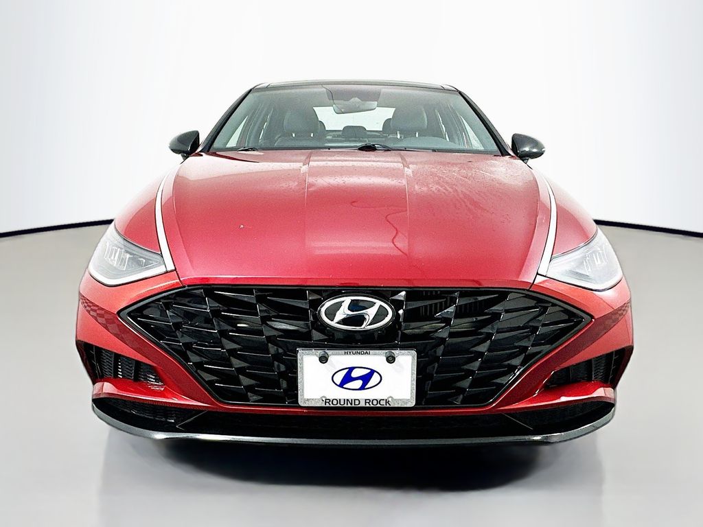 Certified 2023 Hyundai Sonata SEL Plus with VIN KMHL44J24PA275895 for sale in Round Rock, TX