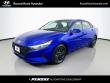 Certified 2023 Hyundai Elantra HEV Blue Sedan
