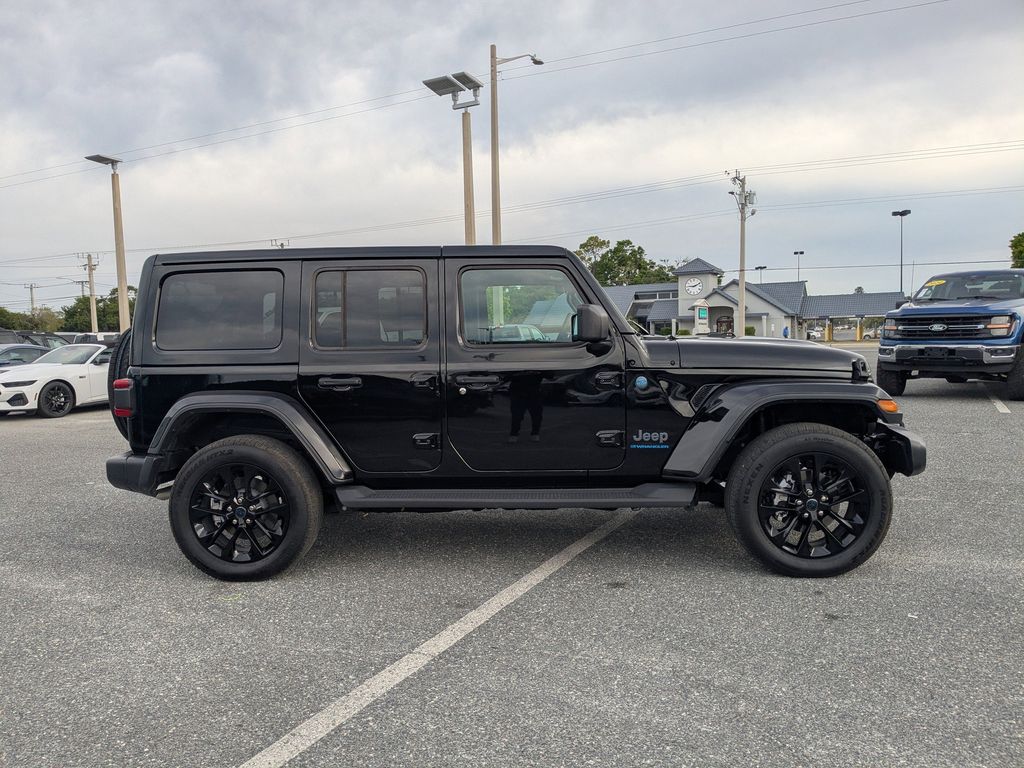Used 2025 Jeep Wrangler 4xe Sahara 4XE with VIN 1C4RJXP67SW600960 for sale in Lake City, FL