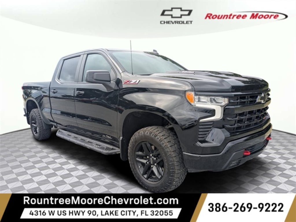 Used 2022 Chevrolet Silverado 1500 LT Trail Boss Truck Crew Cab