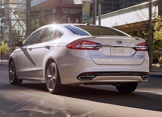 Exterior of the 2018 Ford Fusion