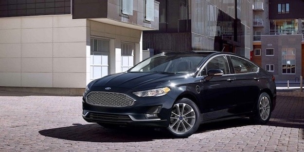 2019 Ford Fusion showroom in Lake City