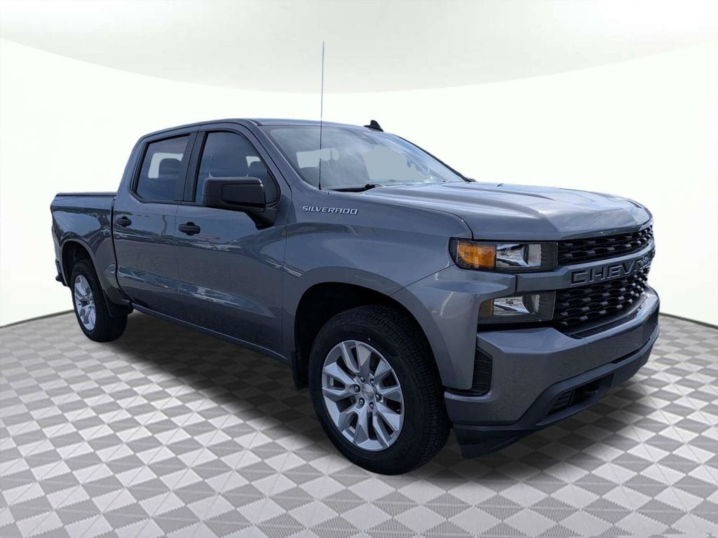 Used 2022 Chevrolet Silverado 1500 LTD Custom Truck Crew Cab