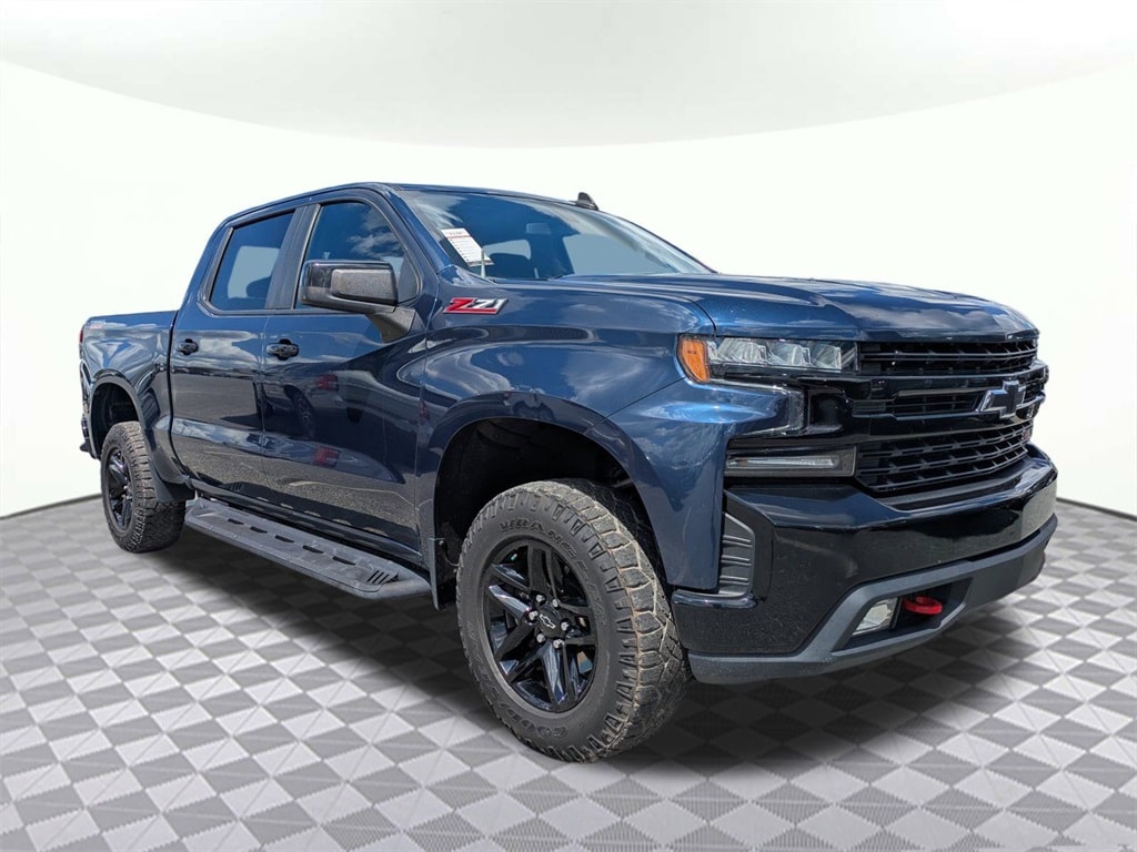 Used 2021 Chevrolet Silverado 1500 LT Trail Boss Truck Crew Cab