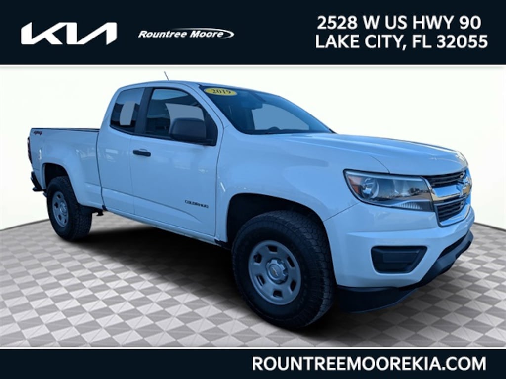 Used 2019 Chevrolet Colorado WT Truck Extended Cab