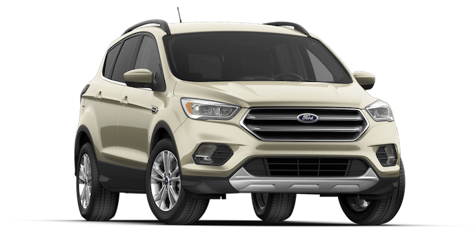 2018 Ford Escape White Gold