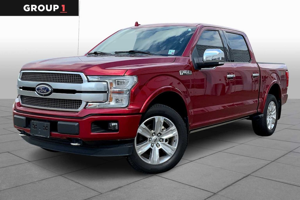Certified 2018 Ford F-150 Platinum 4WD Supercrew 5.5 Box Truck SuperCrew Cab