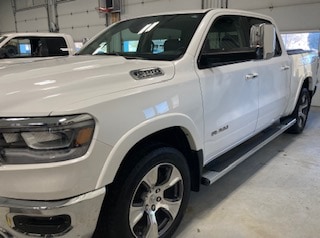 Certified 2019 RAM Ram 1500 Pickup Laramie with VIN 1C6SRFJTXKN665480 for sale in Grundy Center, IA