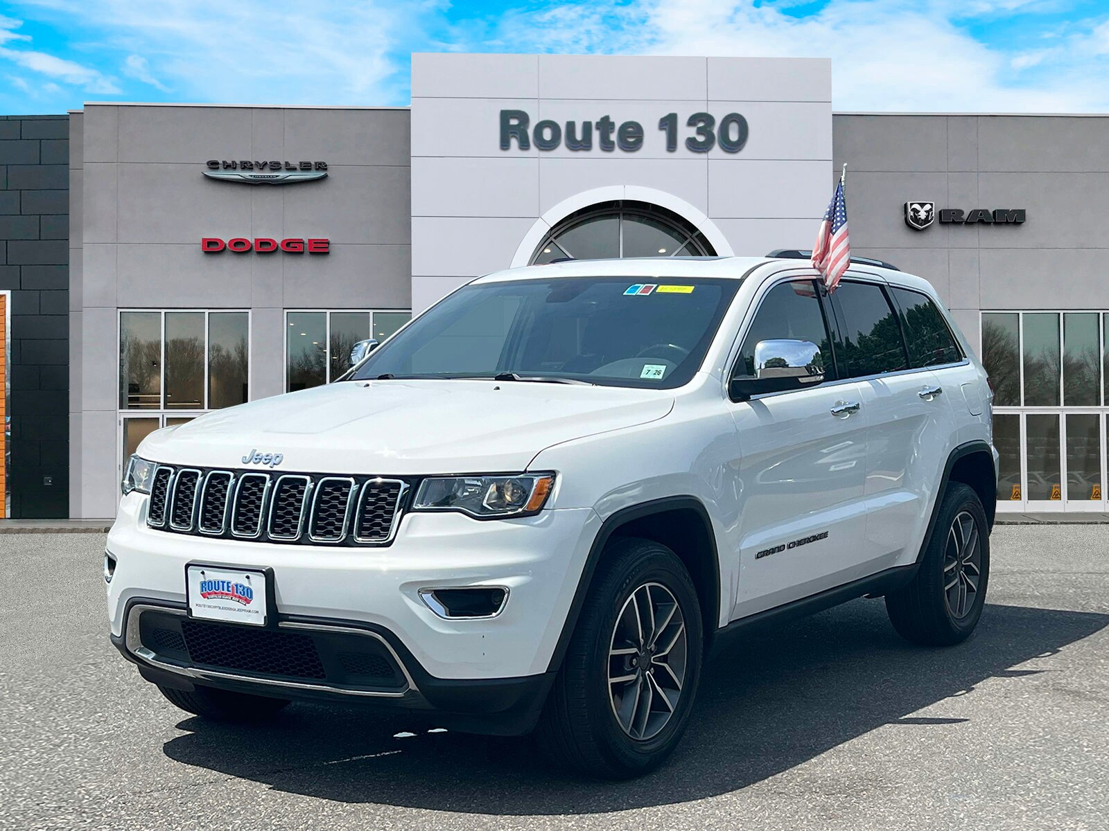 Used 2021 Jeep Grand Cherokee Limited with VIN 1C4RJFBG1MC755292 for sale in Robbinsville, NJ