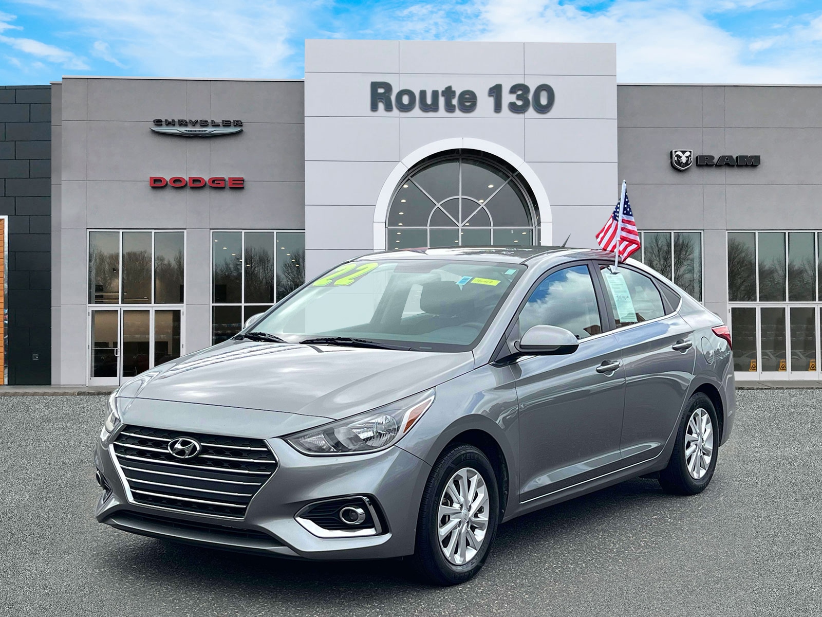 Used 2022 Hyundai Accent SEL with VIN 3KPC24A60NE158855 for sale in Trenton, NJ