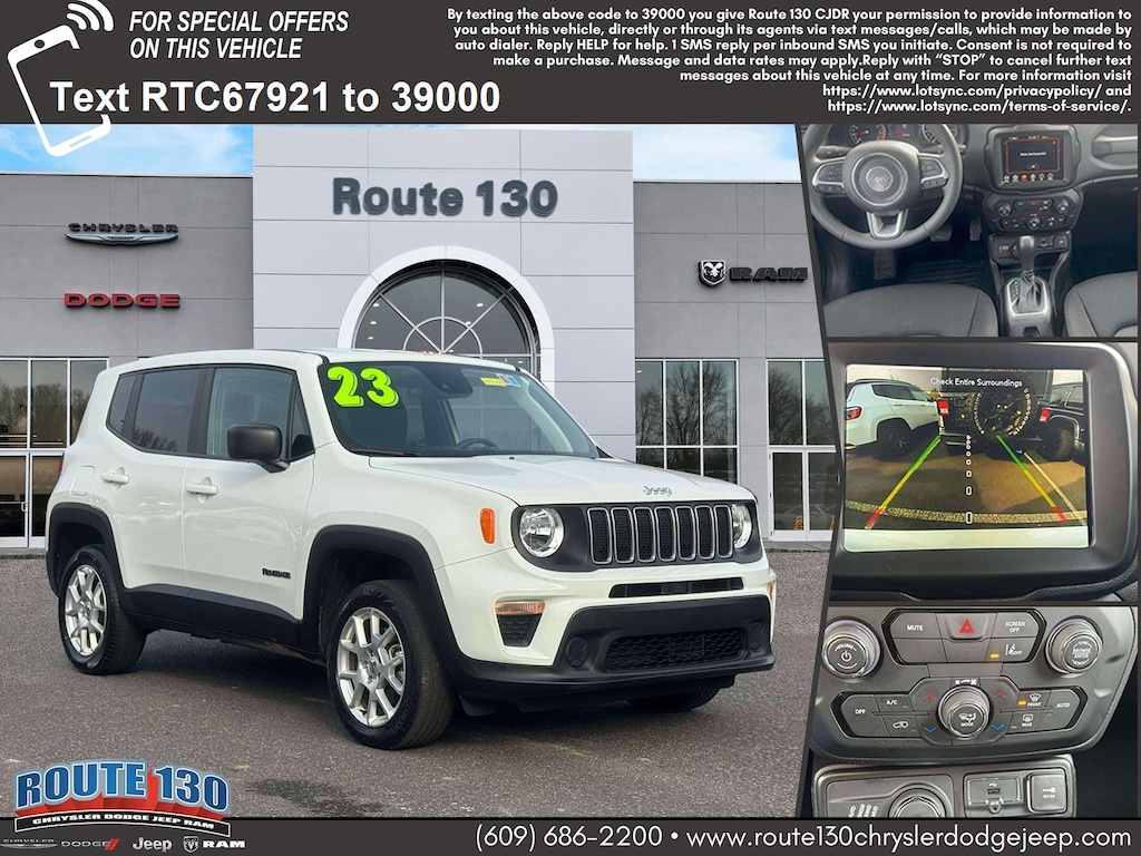 Used 2023 Jeep Renegade Latitude 4x4 SUV