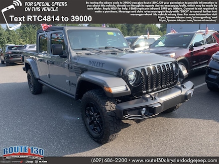 2021 Jeep Gladiator Willys 4x4 Truck Crew Cab