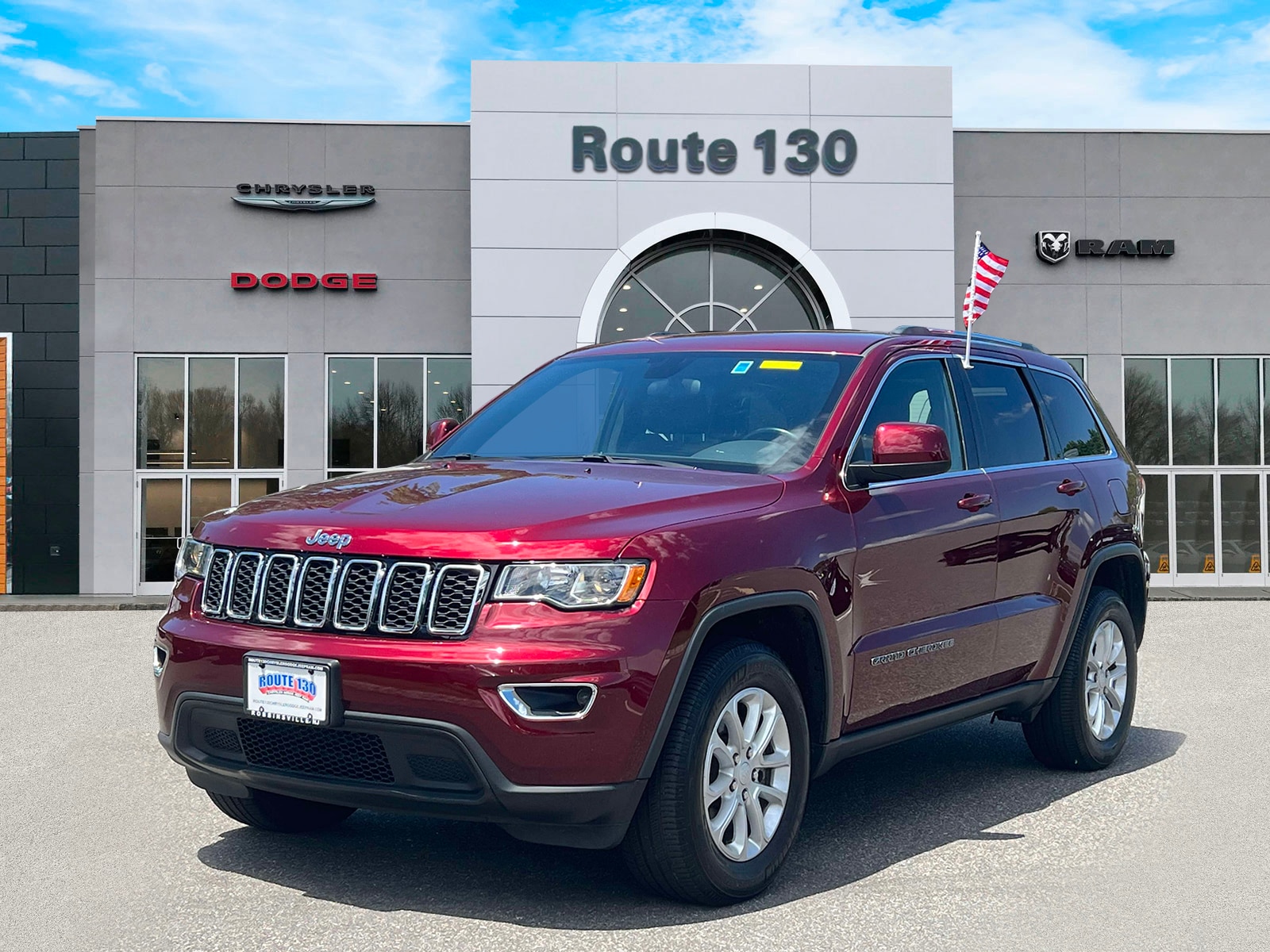 Used 2021 Jeep Grand Cherokee Laredo E with VIN 1C4RJFAGXMC706559 for sale in Robbinsville, NJ