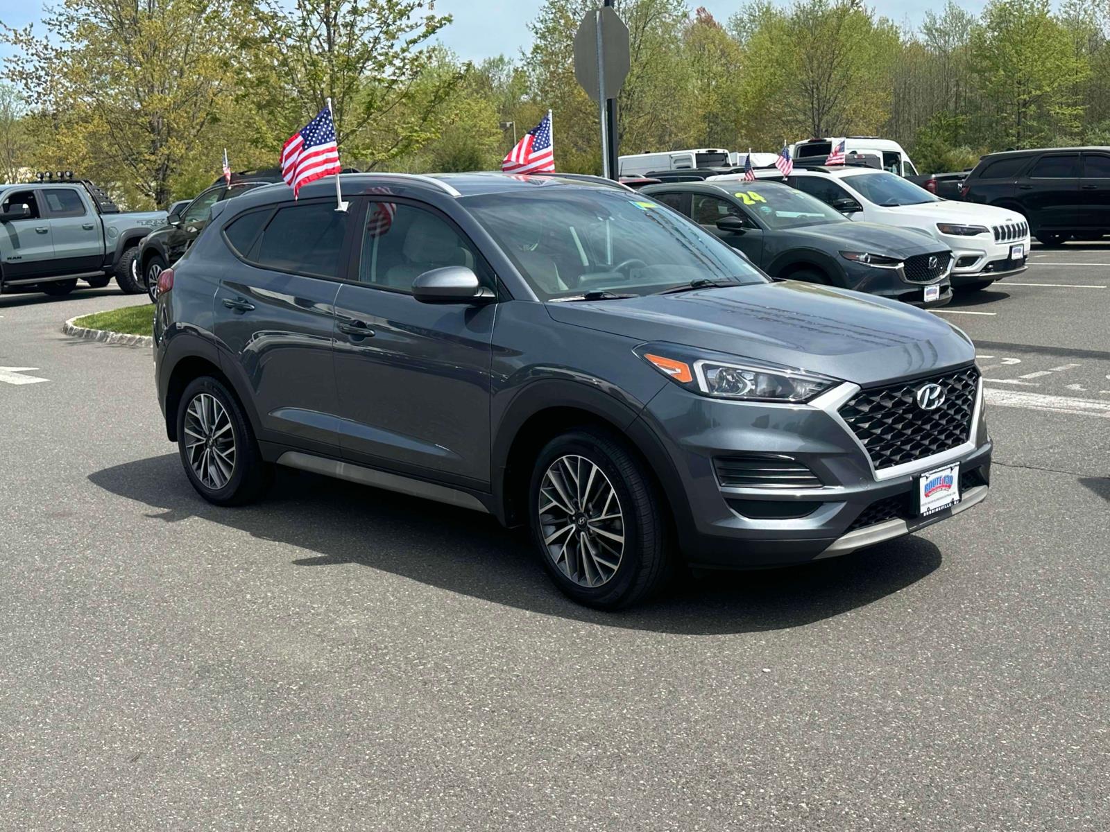 Used 2021 Hyundai Tucson SEL with VIN KM8J3CAL3MU298690 for sale in Robbinsville, NJ