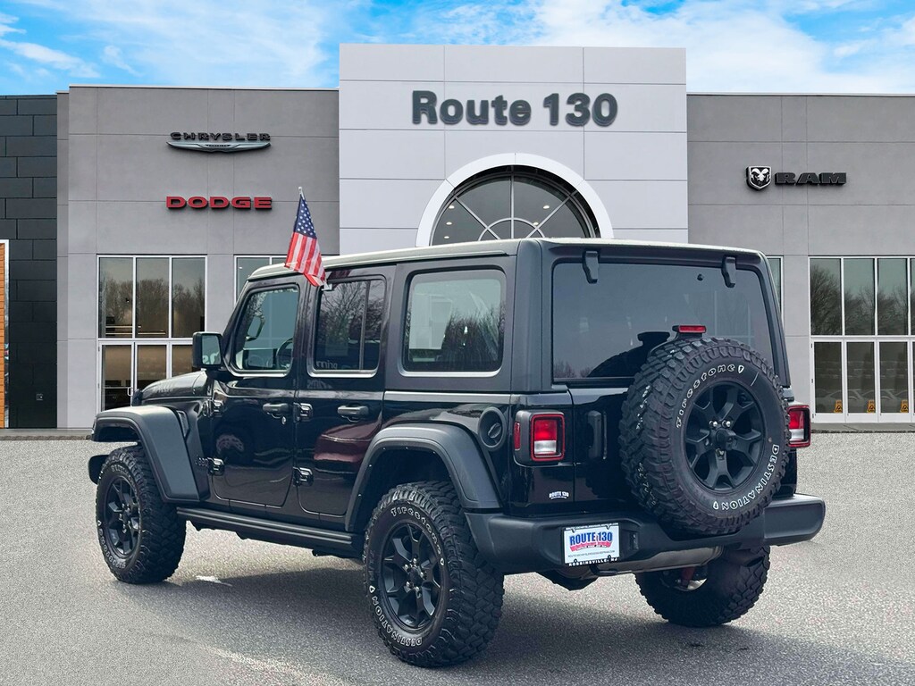 Used 2021 Jeep Wrangler Unlimited Willys 4x4 SUV