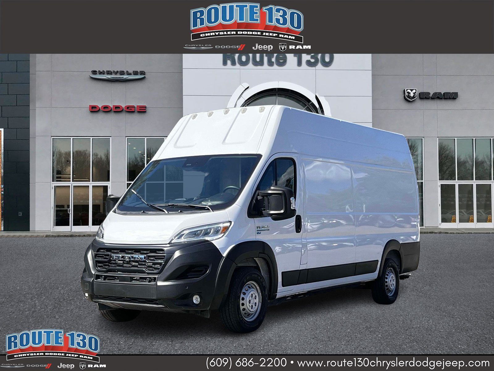 Used 2024 RAM ProMaster EV Delivery Van Base with VIN 3C6MRWAZ7RE117982 for sale in Trenton, NJ