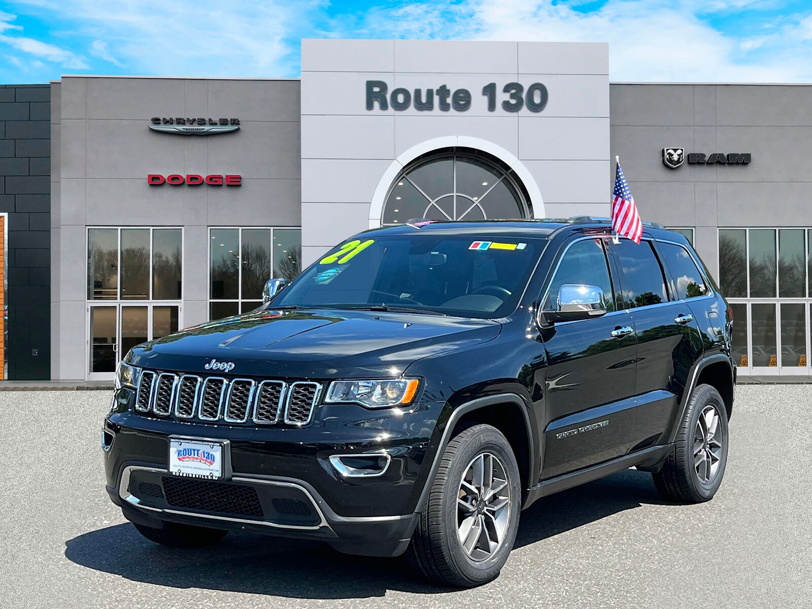 Used 2021 Jeep Grand Cherokee Limited with VIN 1C4RJFBG3MC551741 for sale in Robbinsville, NJ