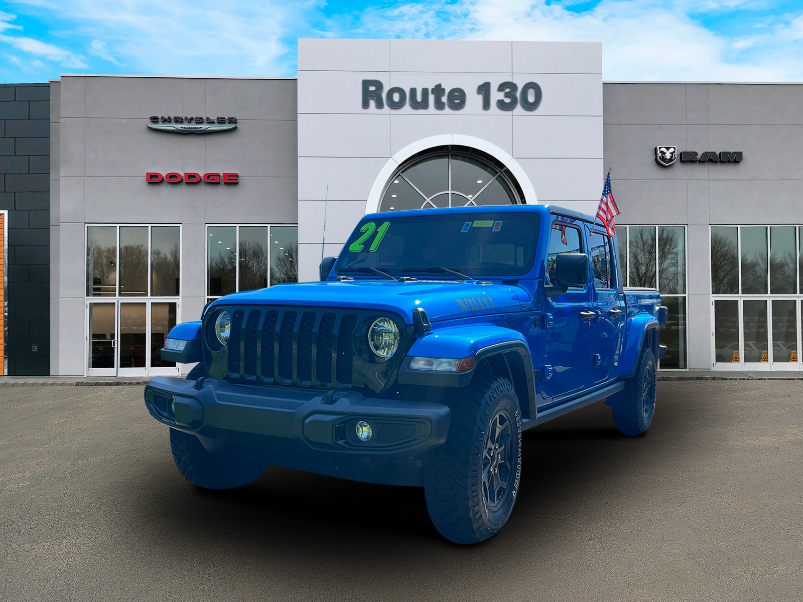 Used 2021 Jeep Gladiator WILLYS with VIN 1C6HJTAGXML544031 for sale in Robbinsville, NJ