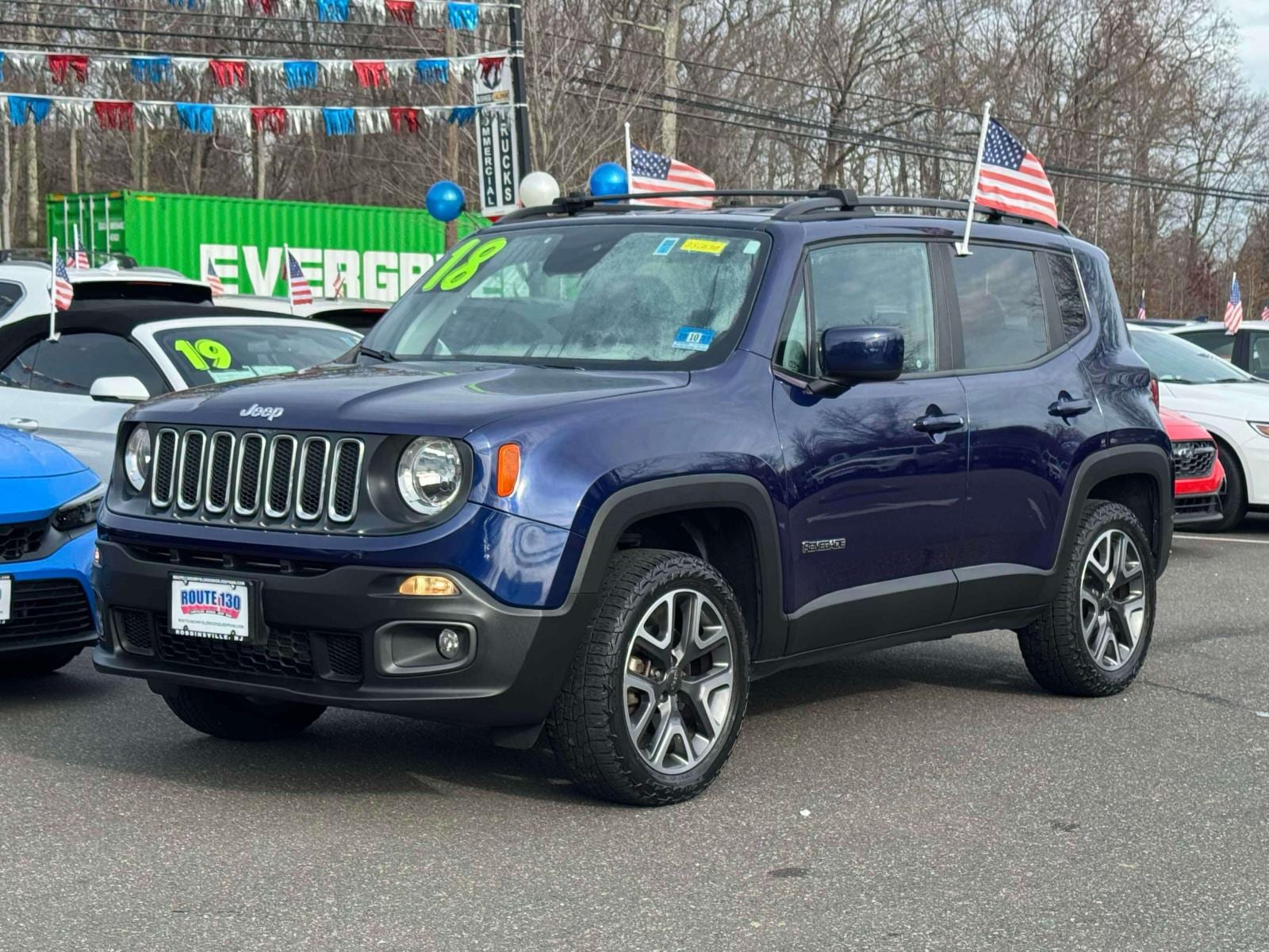 Used 2018 Jeep Renegade Latitude with VIN ZACCJBBB1JPJ13792 for sale in Trenton, NJ