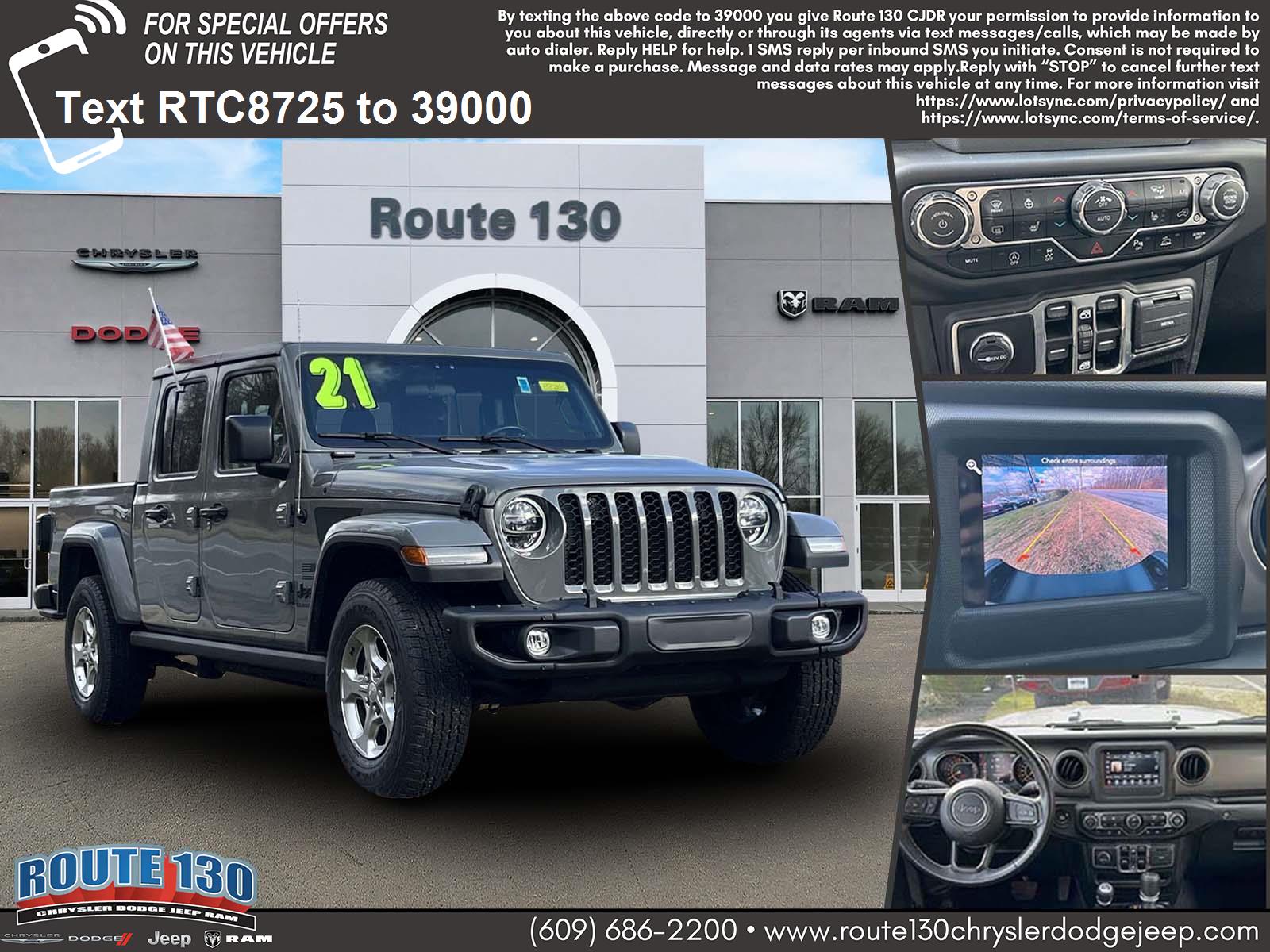 2021 Jeep Gladiator Truck Crew Cab 
