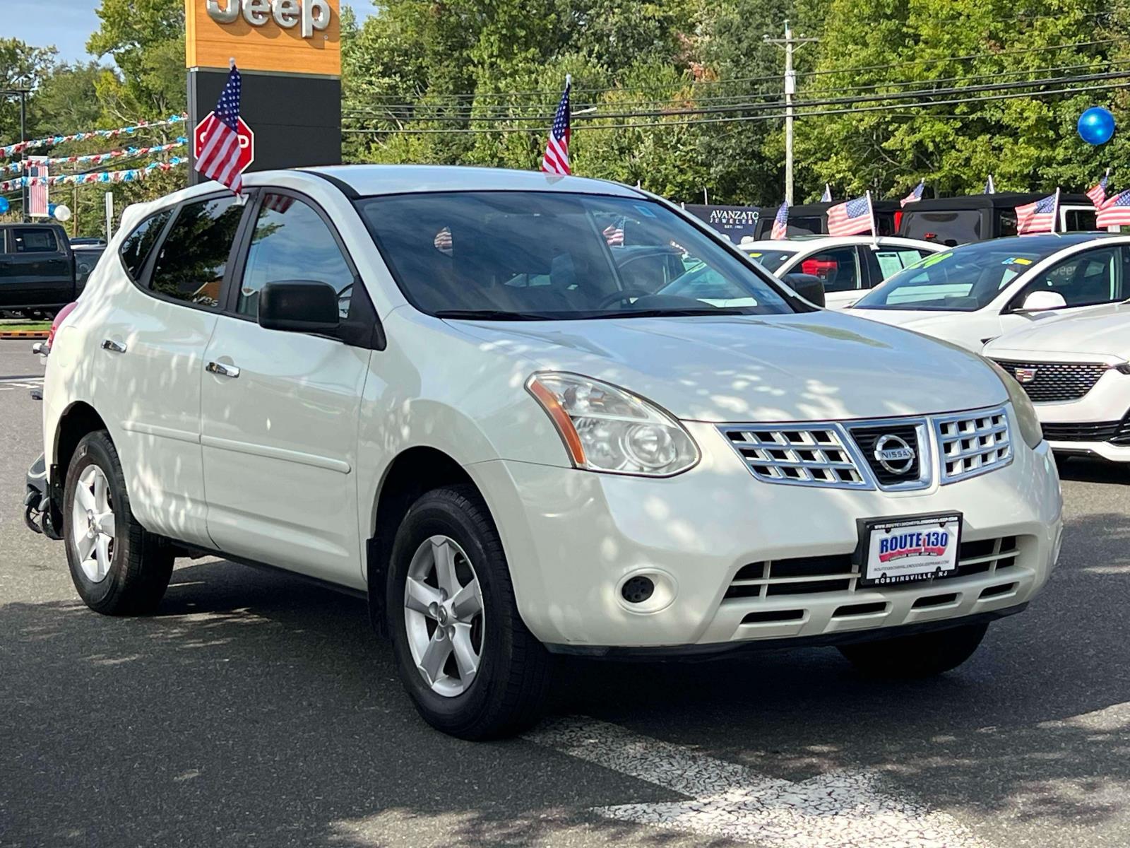 Used 2010 Nissan Rogue S with VIN JN8AS5MV7AW127025 for sale in Trenton, NJ