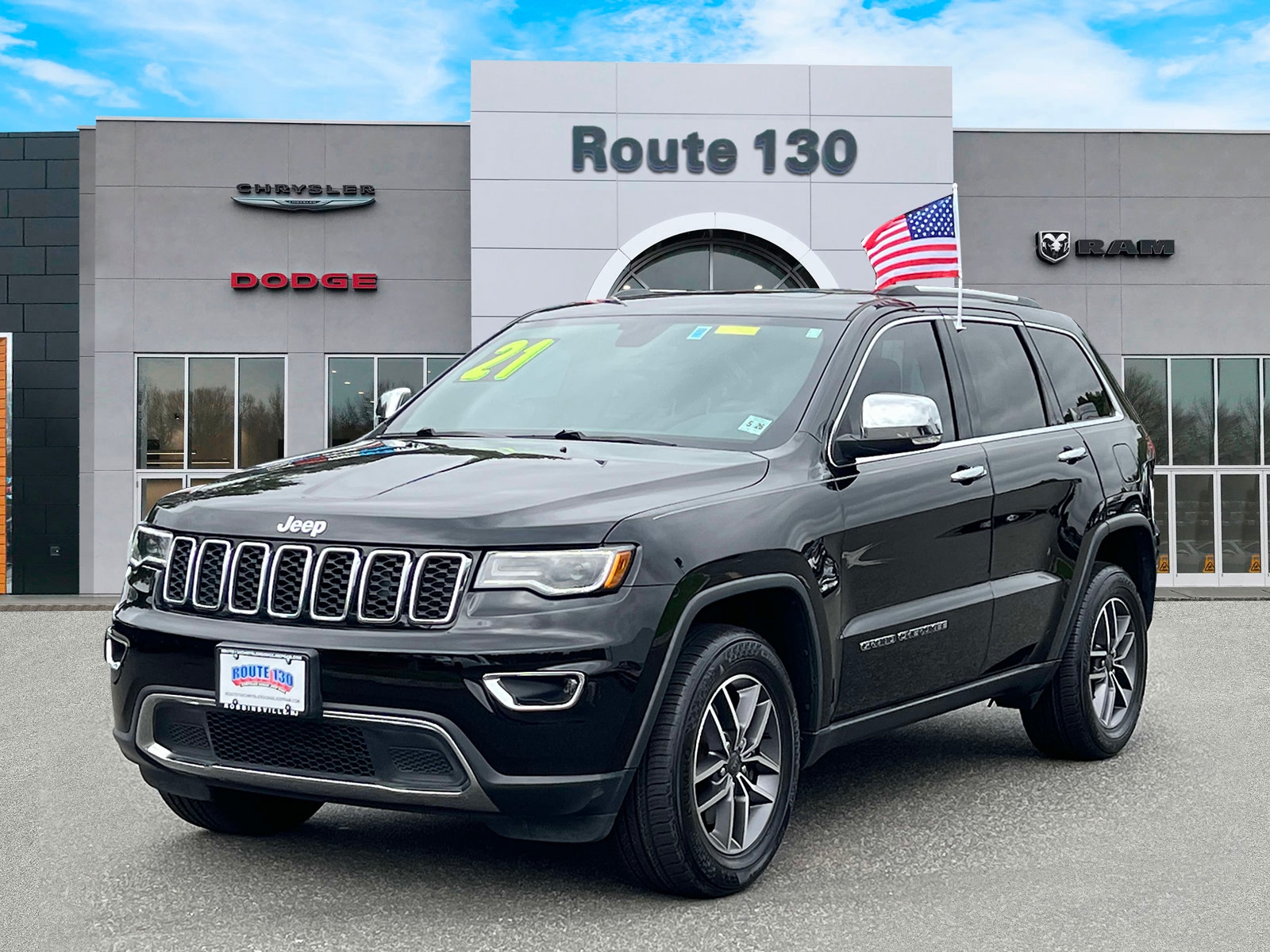 Used 2021 Jeep Grand Cherokee Limited with VIN 1C4RJFBG0MC514002 for sale in Robbinsville, NJ