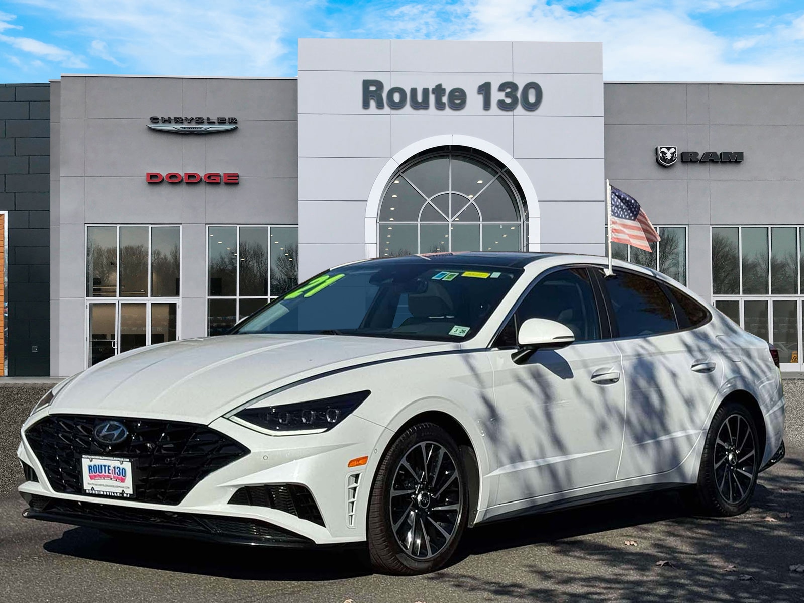 Used 2021 Hyundai Sonata Limited with VIN 5NPEH4J25MH065232 for sale in Trenton, NJ