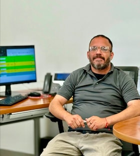 Staff member Anthony Velez from ID_9147cf