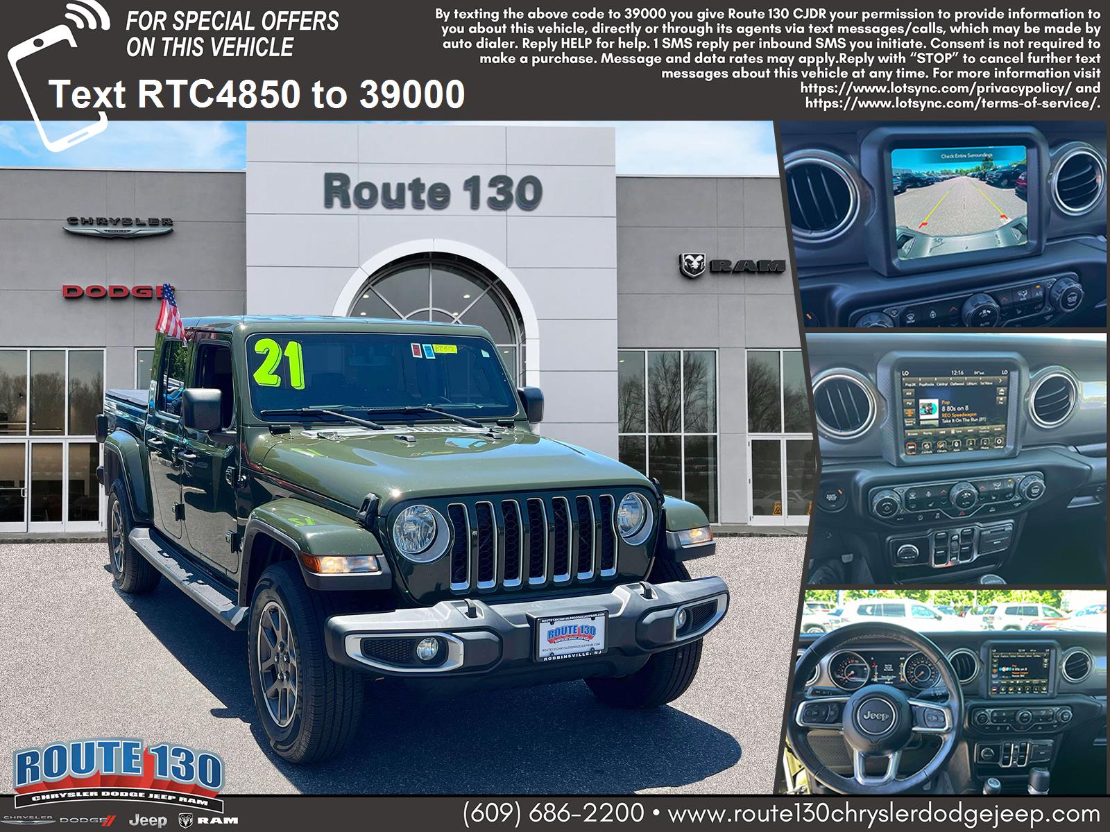 2021 Jeep Gladiator Truck Crew Cab 