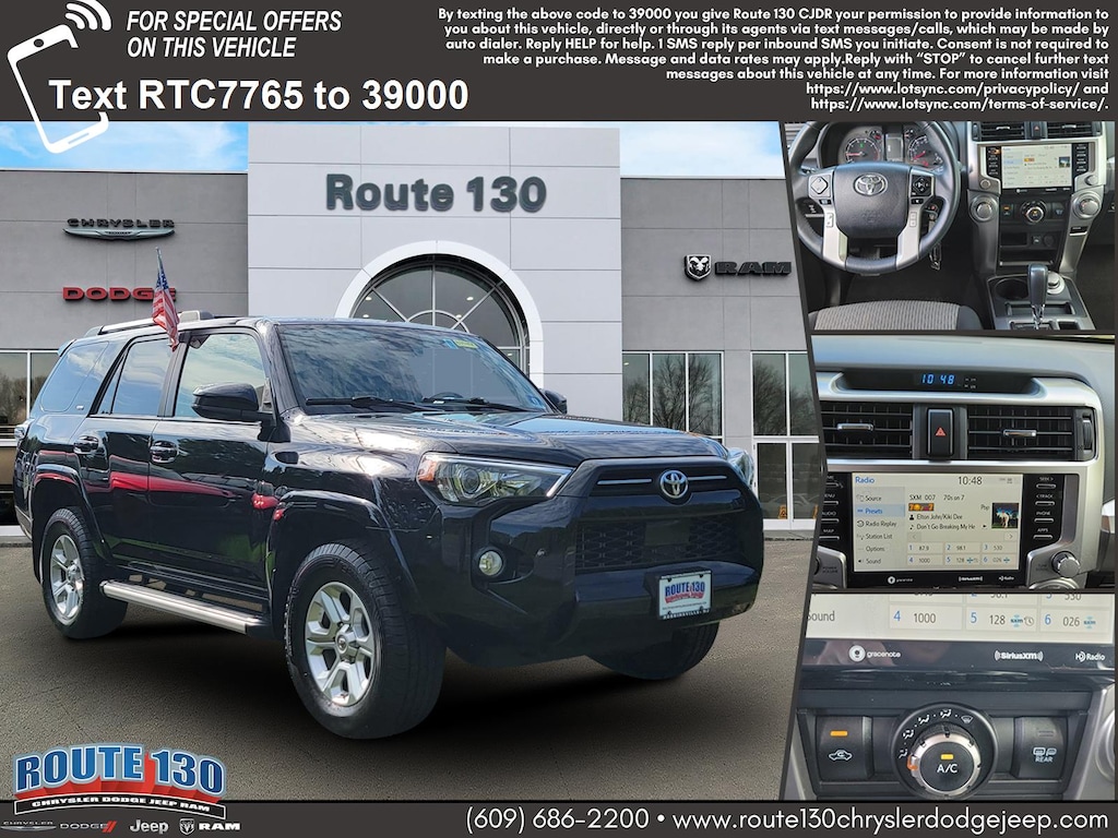 Used 2020 Toyota 4Runner SR5 4WD (Natl) SUV