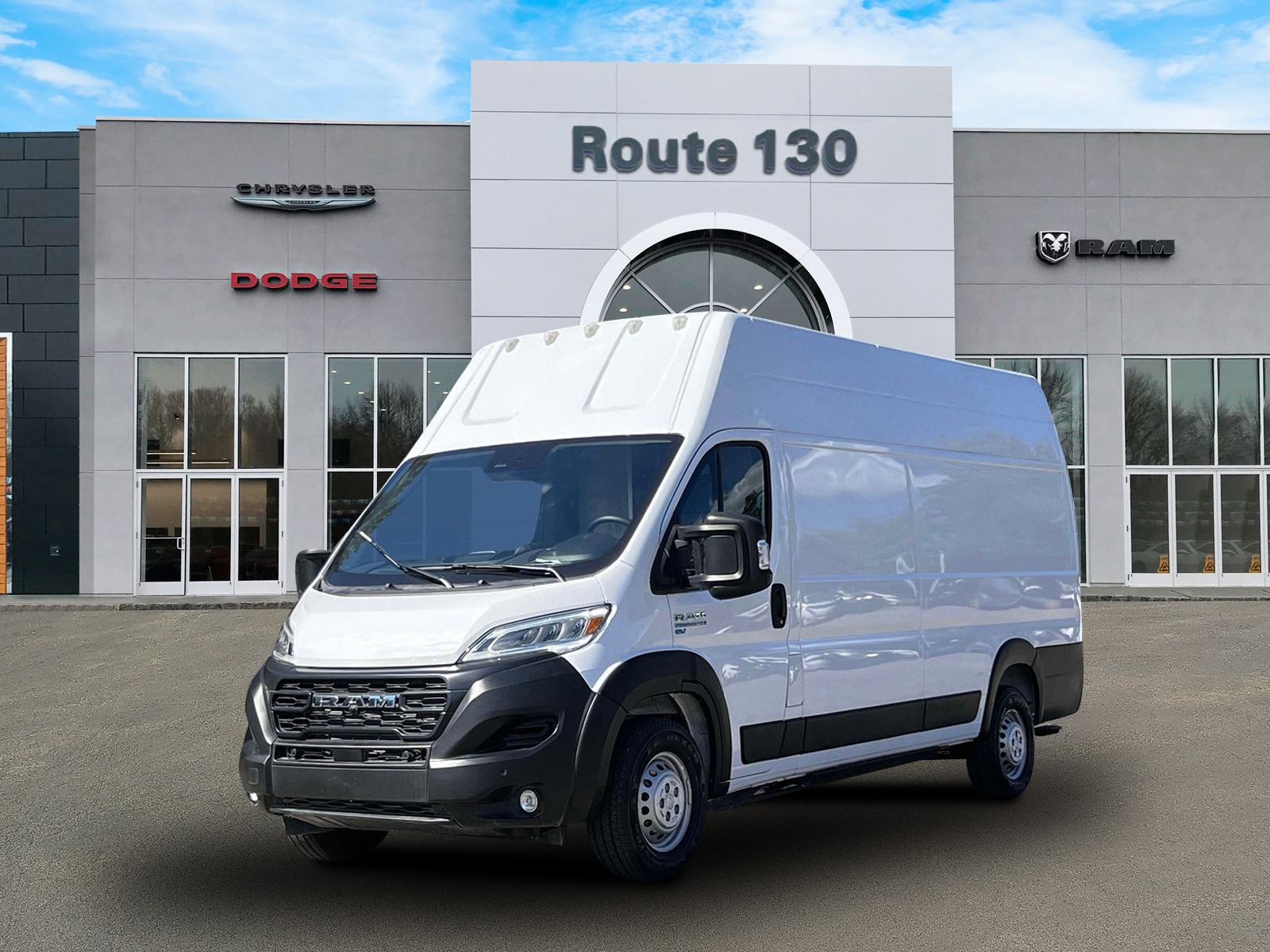 Used 2024 RAM ProMaster EV Delivery Van Base with VIN 3C6MRWAZ7RE117982 for sale in Trenton, NJ