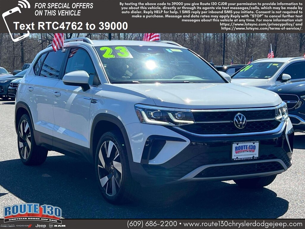 Used 2023 Volkswagen Taos SEL 4MOTION SUV