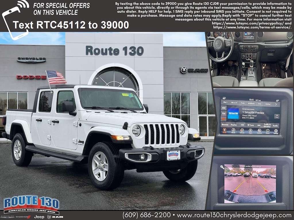 Used 2022 Jeep Gladiator Sport S 4x4 Truck Crew Cab