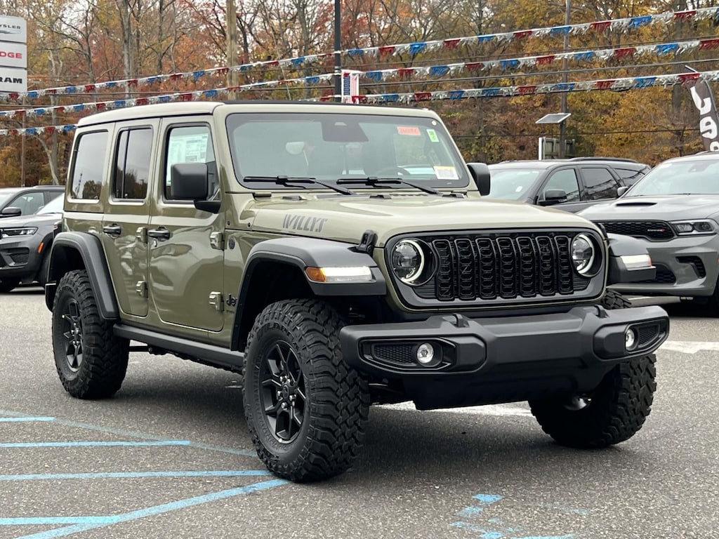 New 2026 Jeep Wrangler 4-DOOR WILLYS Sport Utility