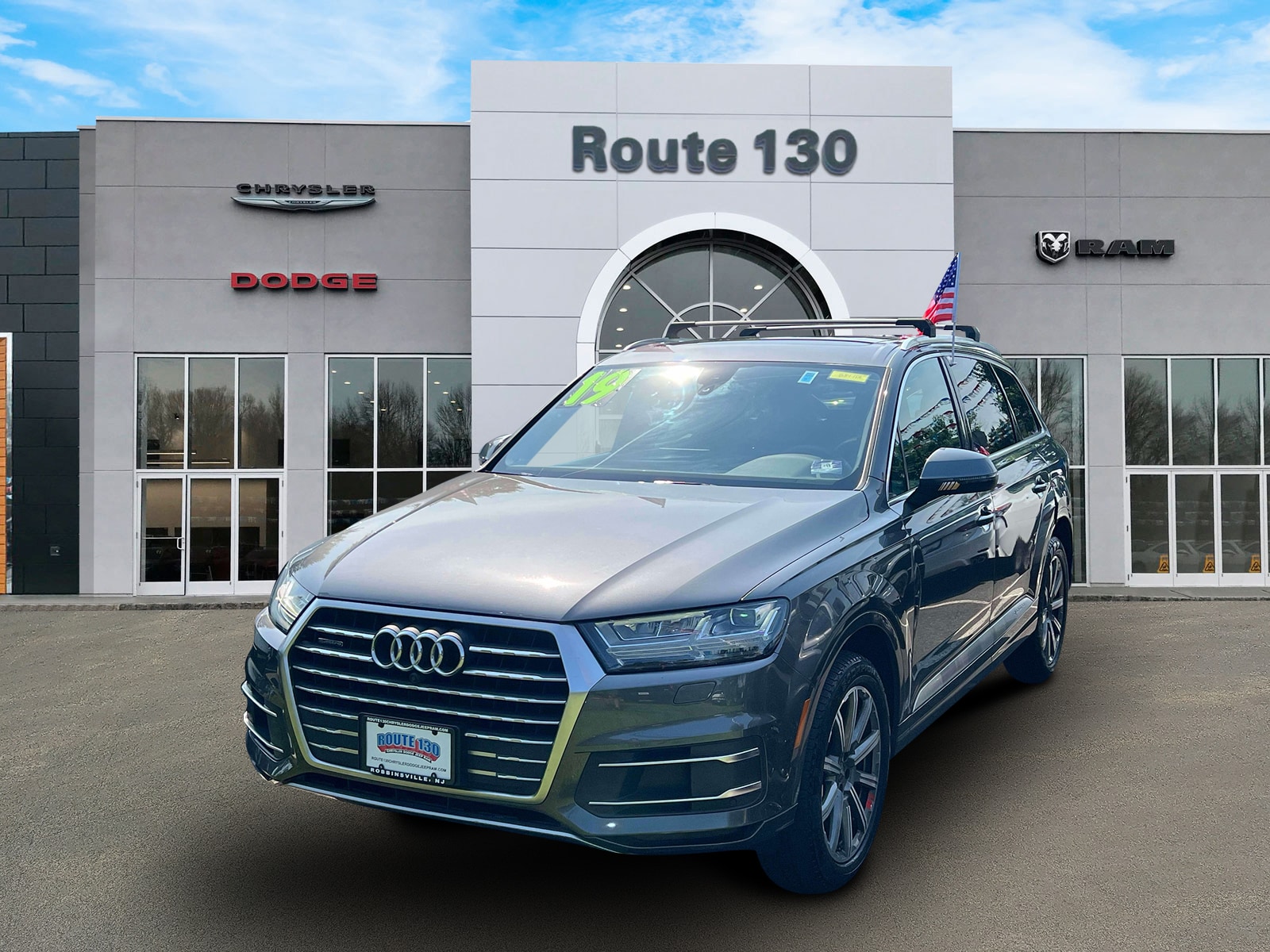 Used 2019 Audi Q7 Premium Plus with VIN WA1LHAF73KD032303 for sale in Trenton, NJ