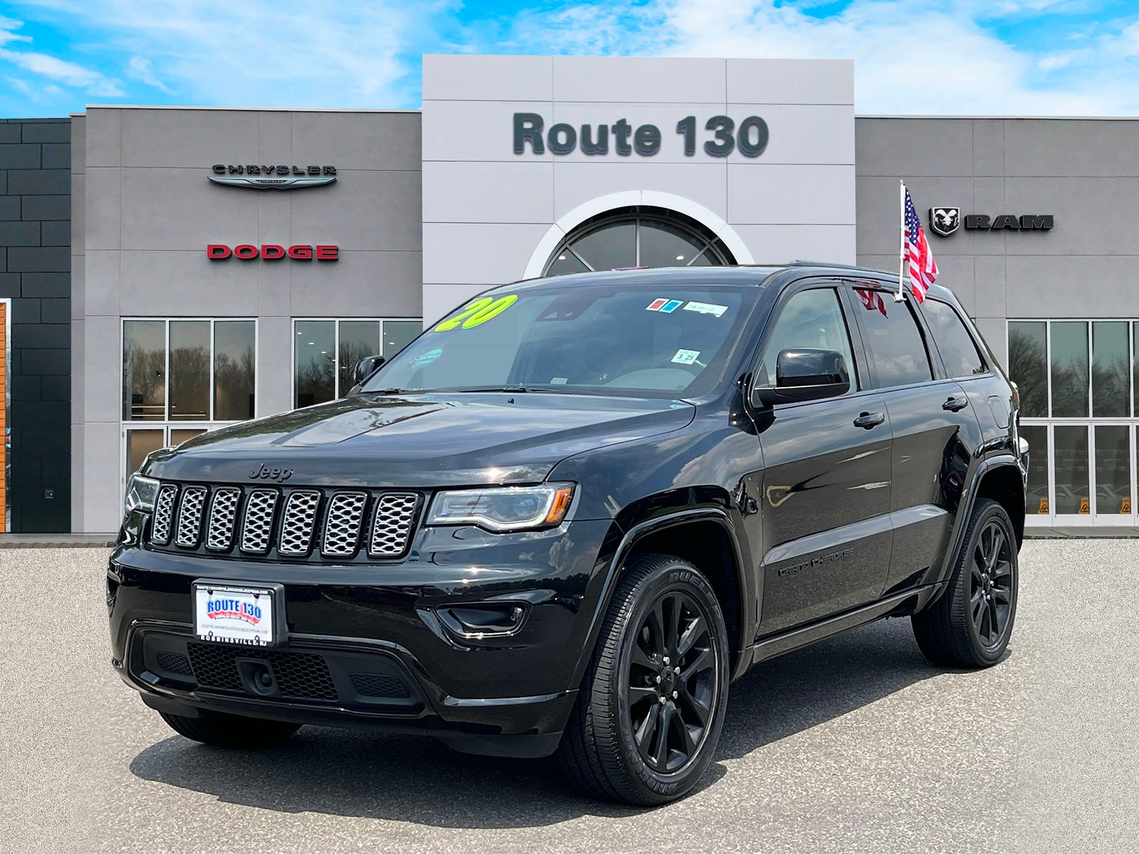 Used 2020 Jeep Grand Cherokee Altitude with VIN 1C4RJFAG1LC423403 for sale in Robbinsville, NJ