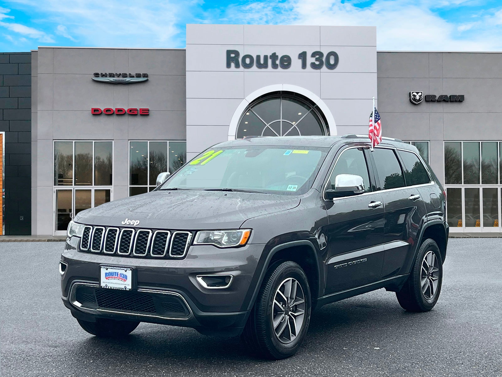 Used 2021 Jeep Grand Cherokee Limited with VIN 1C4RJFBG0MC507499 for sale in Robbinsville, NJ