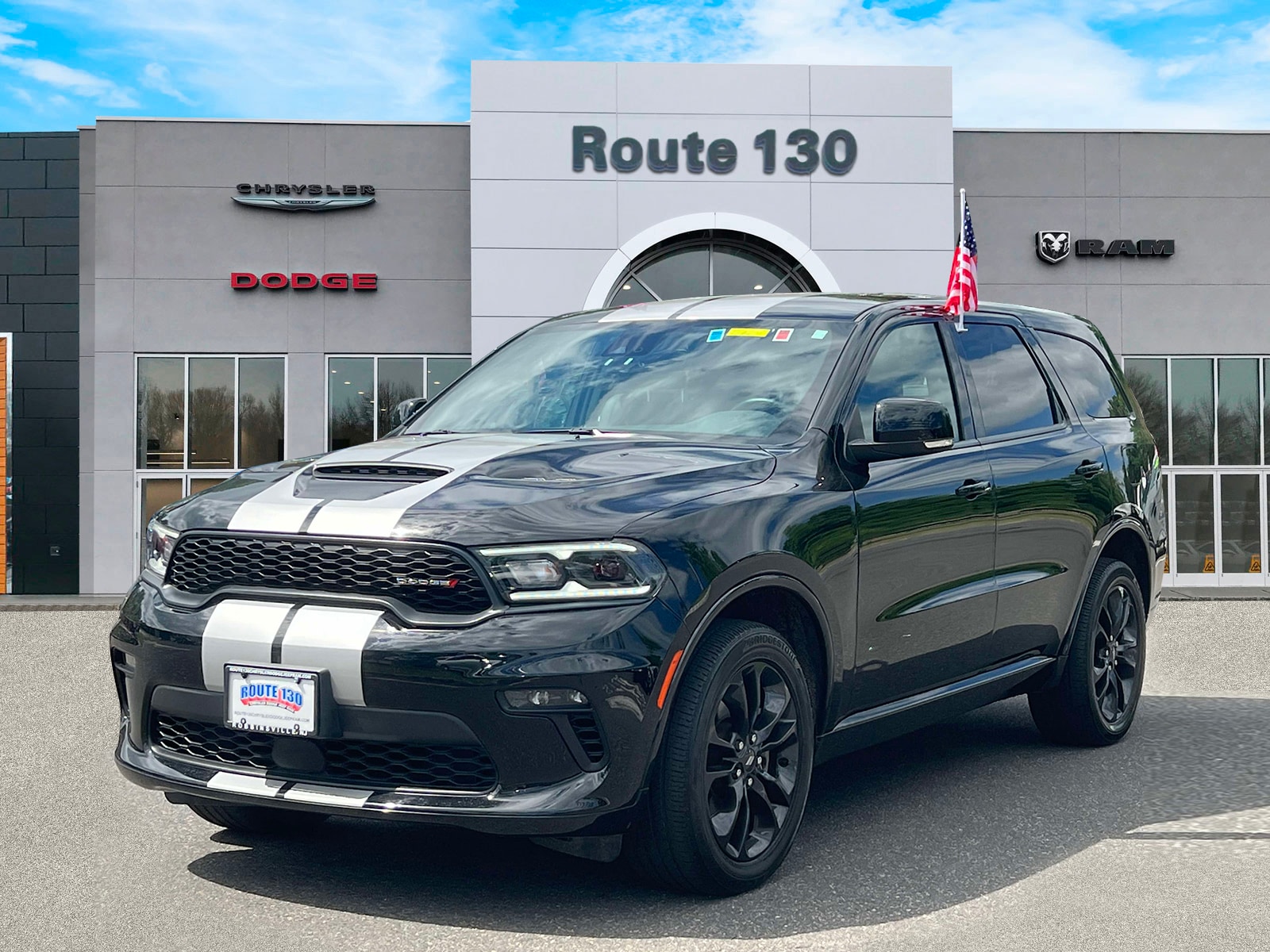 Used 2021 Dodge Durango GT Plus with VIN 1C4RDJDG1MC740315 for sale in Robbinsville, NJ