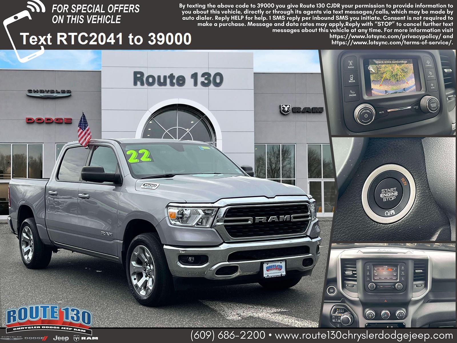 2022 RAM 1500 Big Horn/Lone Star 4x4 Crew Cab 5'7's photo