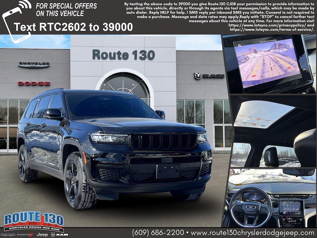 Used 2022 Jeep Grand Cherokee L Altitude 4x4 SUV
