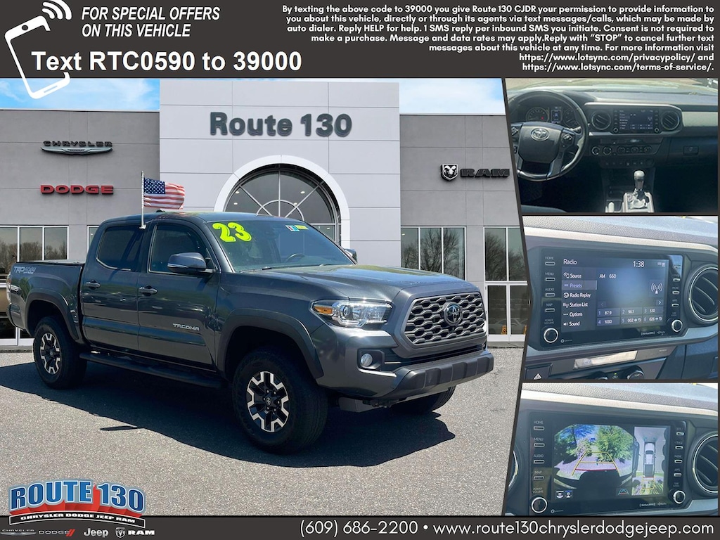 Used 2023 Toyota Tacoma 4WD TRD Off Road Double Cab 5 Bed V6 AT (Natl) Truck Double Cab