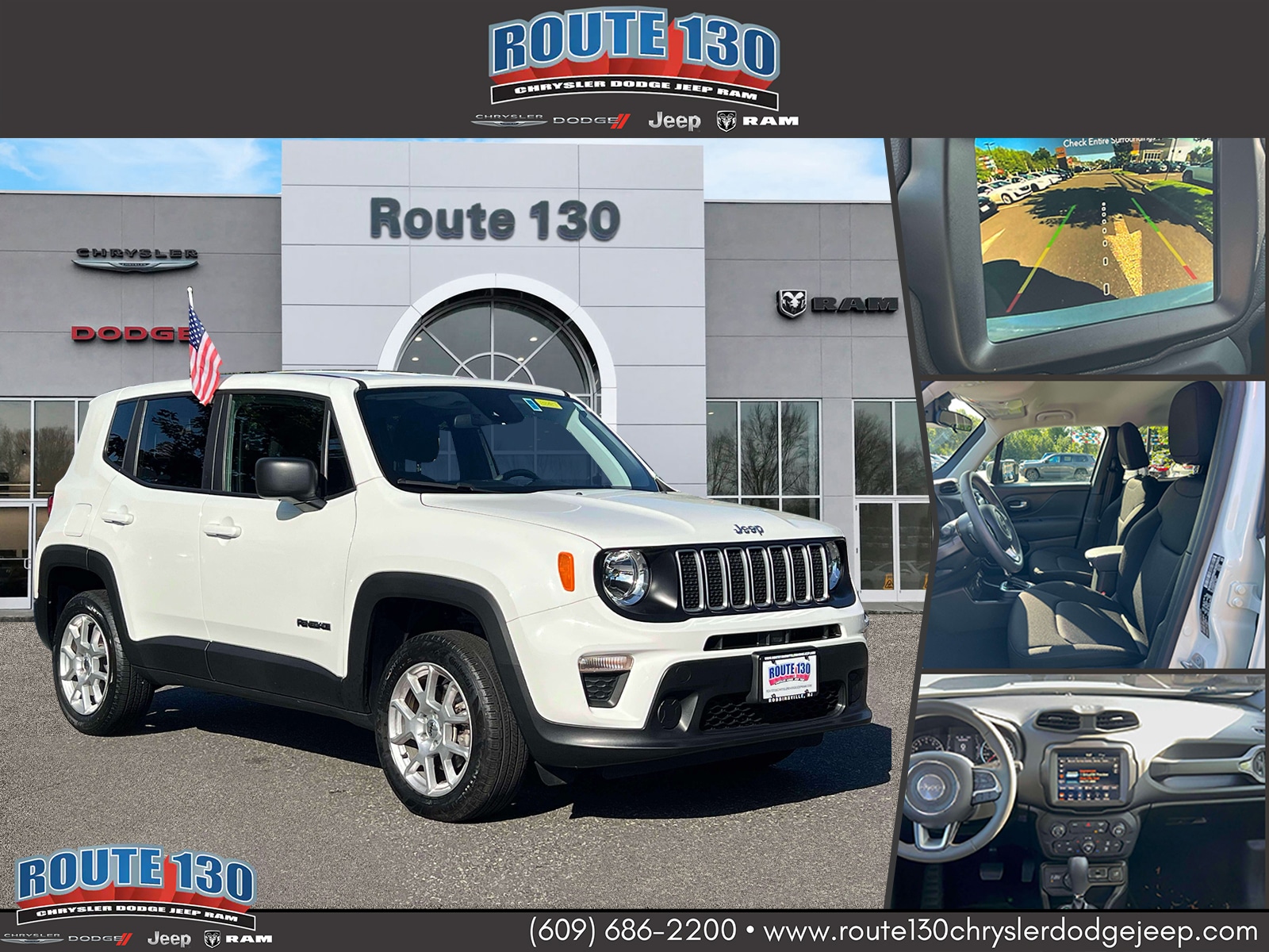 Used 2023 Jeep Renegade Latitude with VIN ZACNJDB14PPP15316 for sale in Trenton, NJ