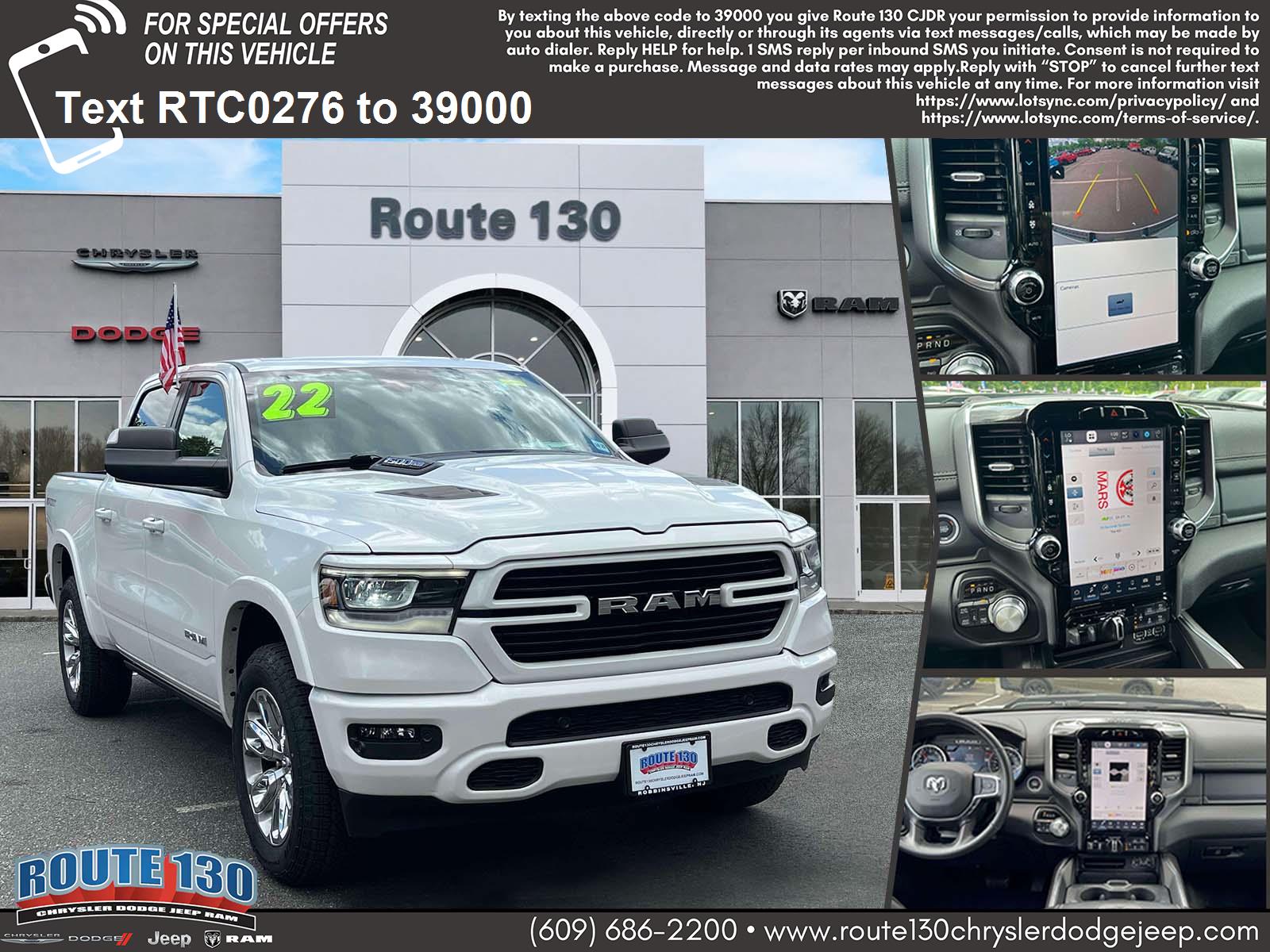 2022 RAM 1500 Laramie 4x4 Crew Cab 5'7's photo