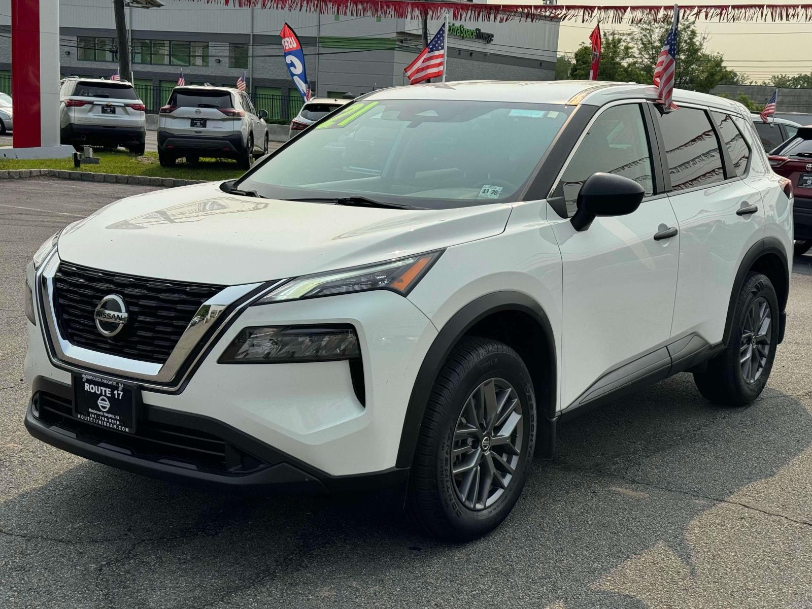 Used 2021 Nissan Rogue S with VIN 5N1AT3AB7MC821108 for sale in Hasbrouck Heights, NJ