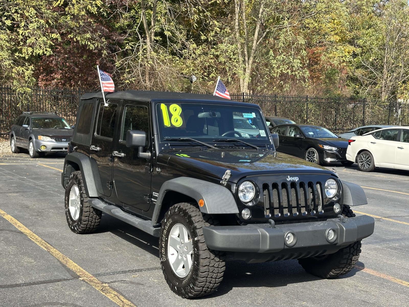 2018 Jeep Wrangler JK Unlimited Sport S