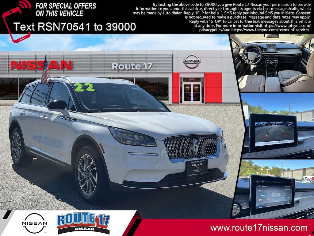 Used 2022 Lincoln Corsair Standard SUV