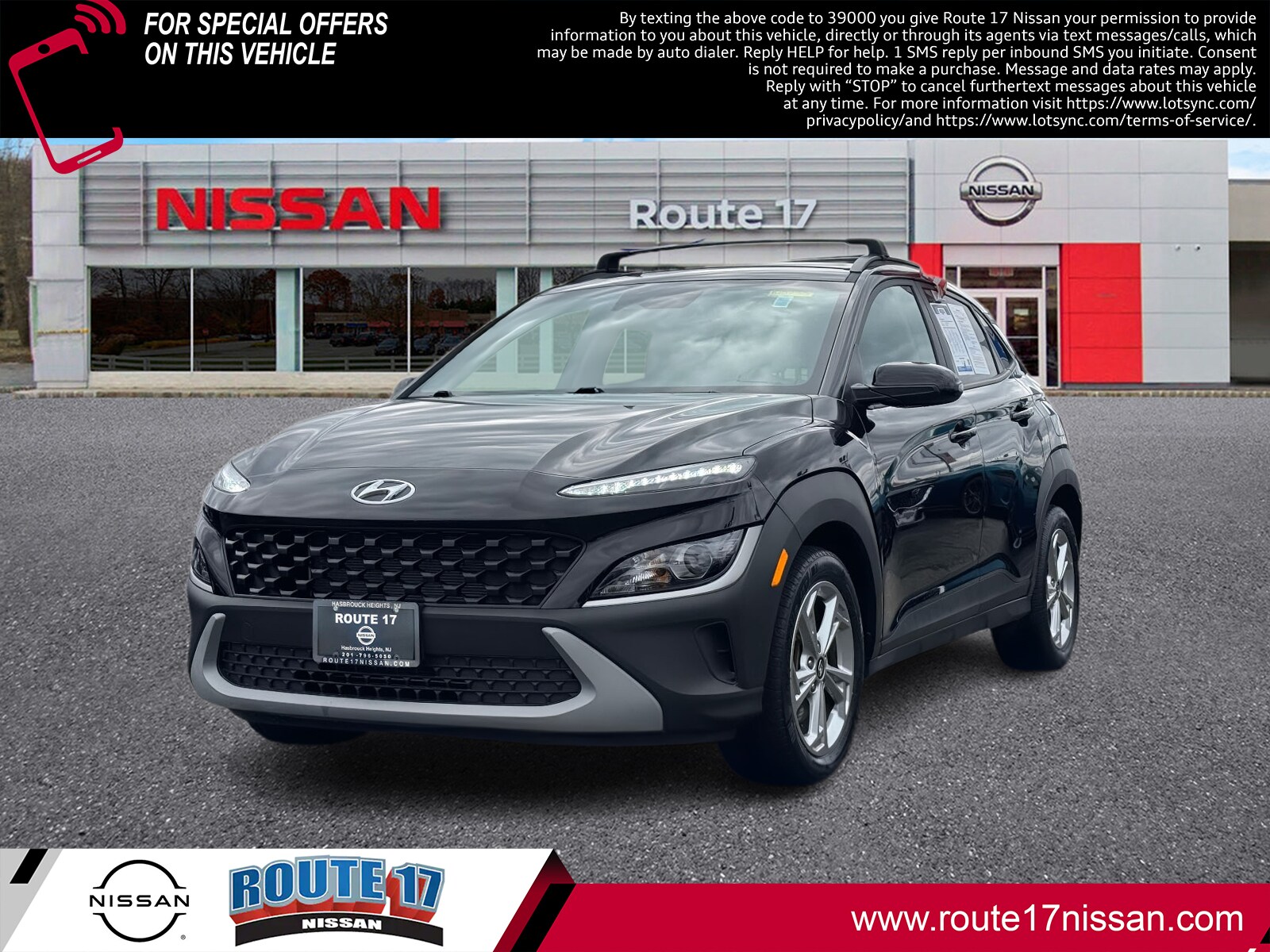 Used 2023 Hyundai Kona SEL with VIN KM8K6CAB4PU989833 for sale in Hasbrouck Heights, NJ